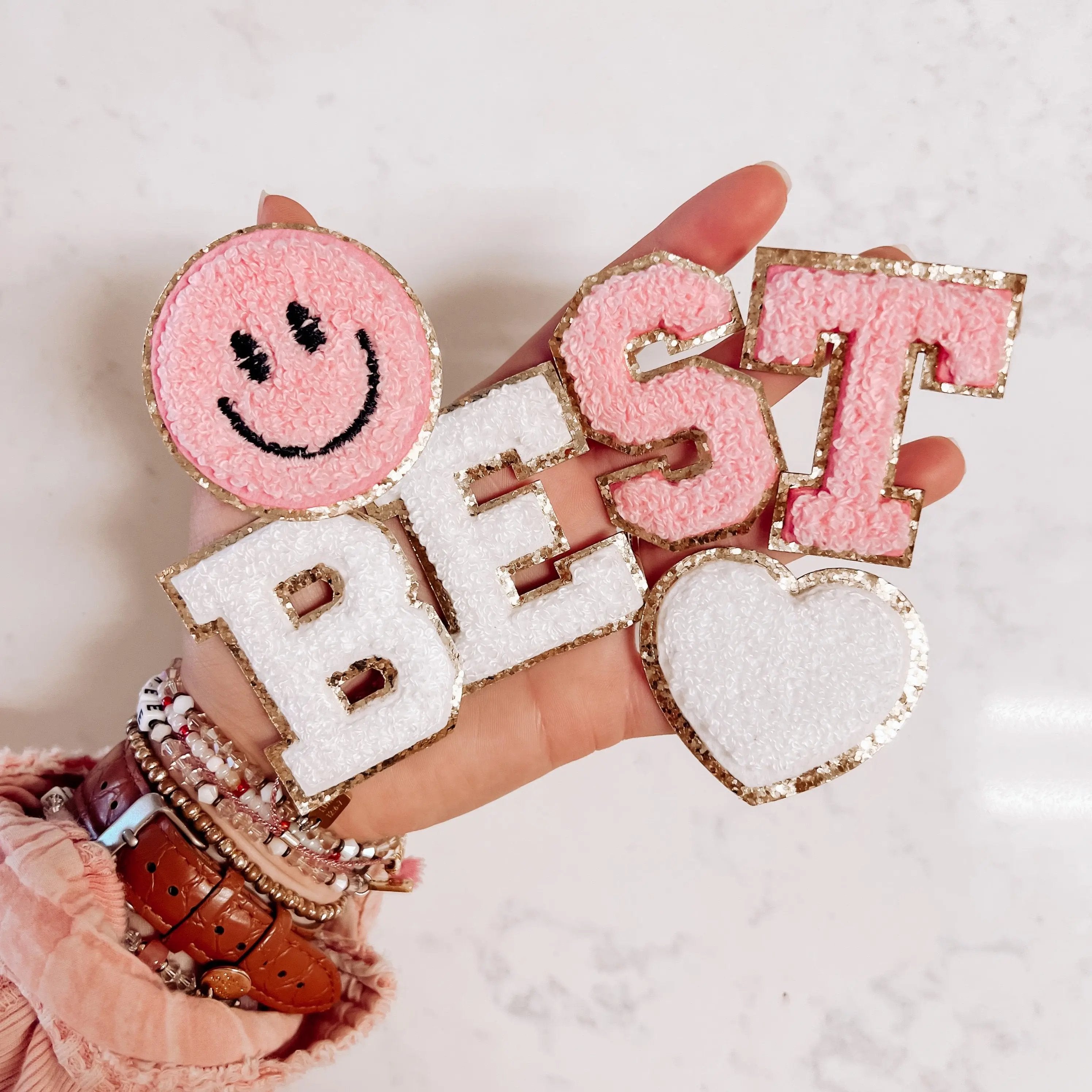 Bailey Large Pouch with Up to 5 Patches for Travel and Organization - Love Salve